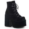 DemoniaCult - CAMEL203 Plattformstiefel - Schwarz Product image